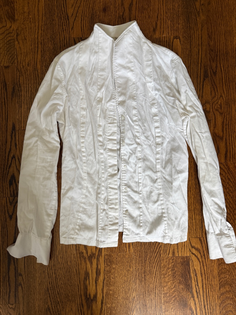 Santorelli White Button-Front Women's Jacket